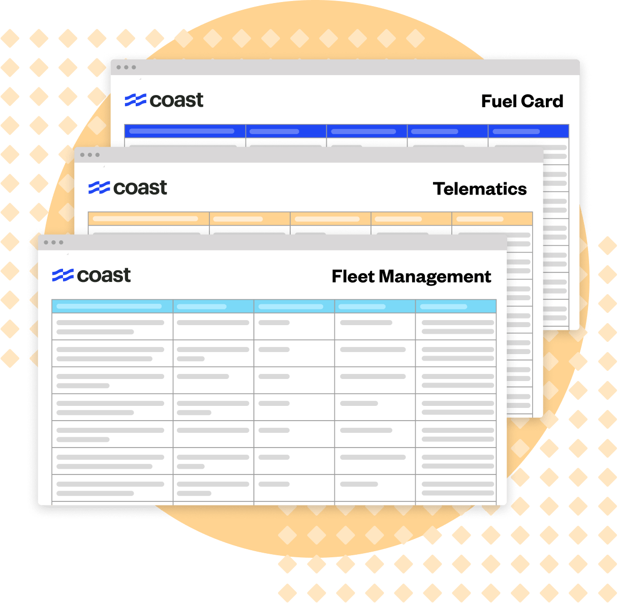 Coast Spreadsheets